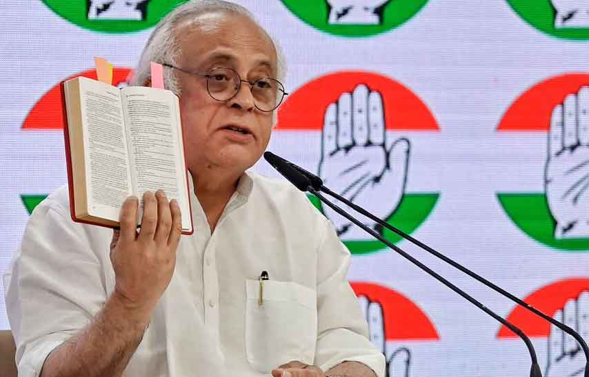 आरएसएस की विचारधारा संविधान के खिलाफ, पीएम-गृहमंत्री संवैधानिक मूल्यों को नष्ट कर रहे :  जयराम रमेश