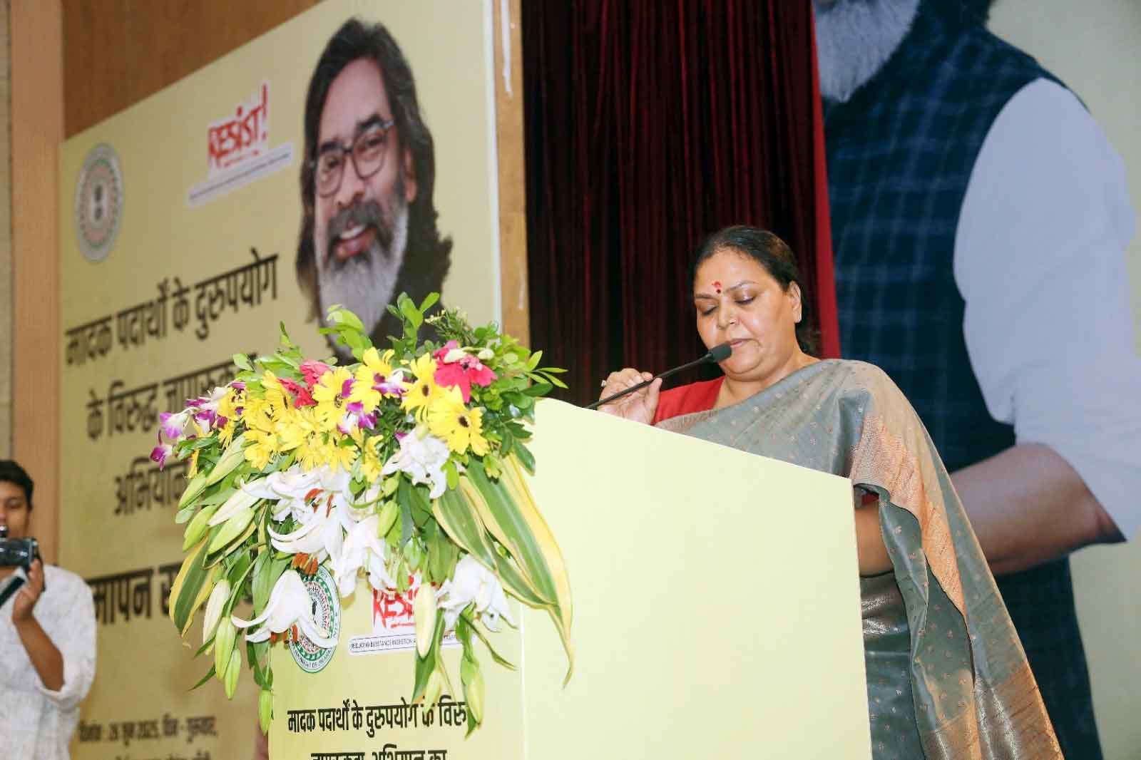 नशे के बड़े सौदागरों पर कड़ी कार्रवाई की जरूरत : दीपिका पांडेय सिंह