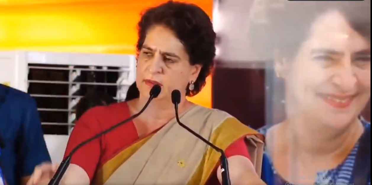 प्रियंका गांधी ने नीतीश सरकार पर हल्ला बोला, कहा, चुनाव आये तो महिलाओं को 10 हजार दिये जा रहे हैं
