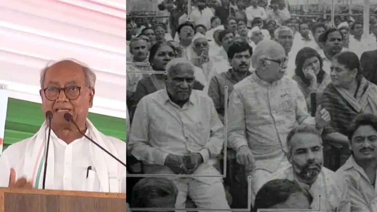 कांग्रेस नेता दिग्विजय सिंह ने पीएम मोदी की पुरानी तस्वीर पोस्ट की, तारीफ की, सफाई भी दी
