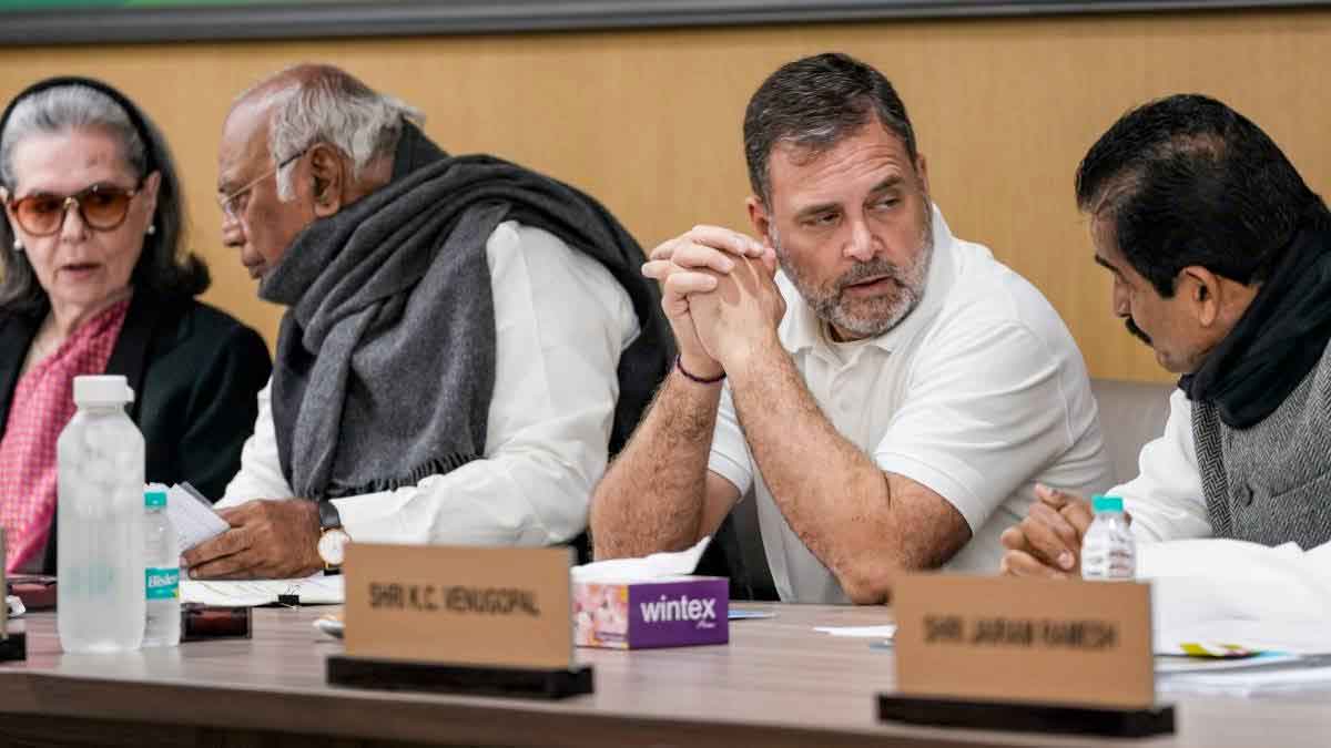 CWC की बैठक,  राहुल ने कहा, मोदी वन मैन शो चला रहे हैं, मनरेगा को लेकर 5 जनवरी से सड़कों पर उतरेगी कांग्रेस