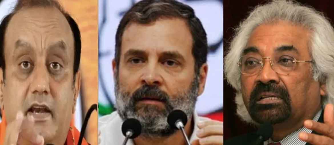 भाजपा ने कहा,  कांग्रेस के संबंध भारत विरोधी ताकतों से, सैम पित्रोदा ने माना, जॉर्ज सोरोस की ओपन सोसाइटी से संबंध