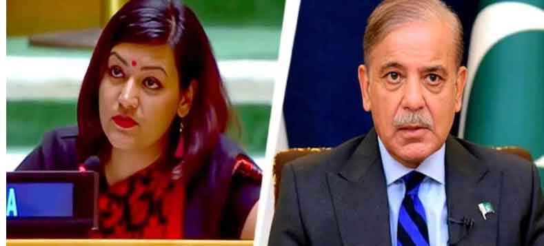 UN में भारत ने  शाहबाज शरीफ को  दिखाया आईना,  कहा,  आतंकवाद का महिमामंडन  करना  पाकिस्तान  की विदेश नीति में शामिल