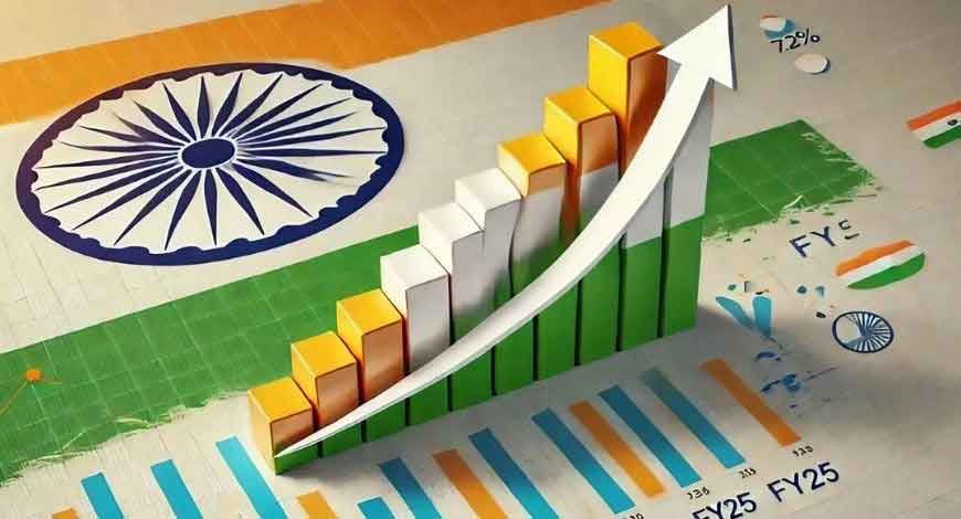 आर्थिक मोर्चे पर अच्छी खबर, 2025-26 की दूसरी तिमाही में भारत की GDP ग्रोथ 8.2फीसदी