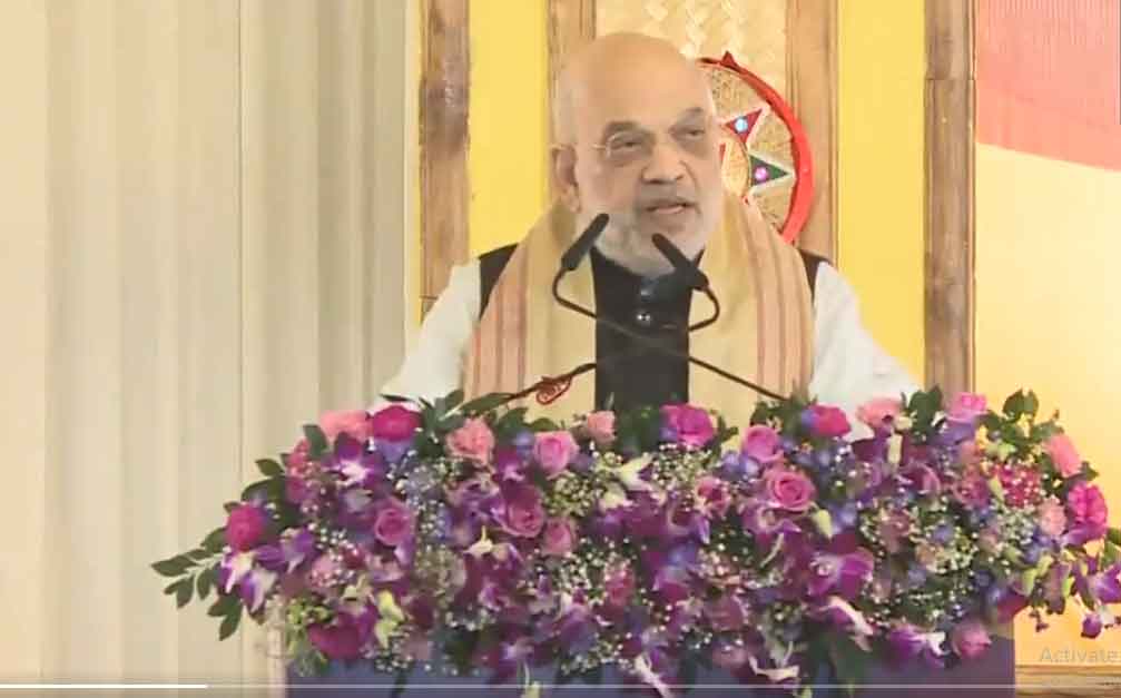 असम में बोले शाह, हिमंता ने घुसपैठियों से एक लाख बीघा जमीन खाली कराई, देश भर में बांग्लादेशियों की पहचान करेंगे