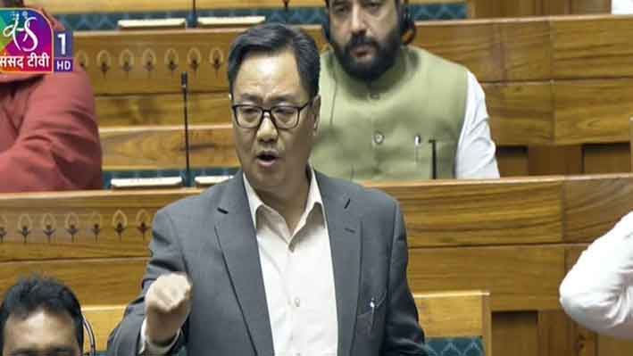 रिजिजू ने कहा, केंद्र सरकार तैयार, अगले मंगलवार को चुनाव सुधार पर चर्चा होगी