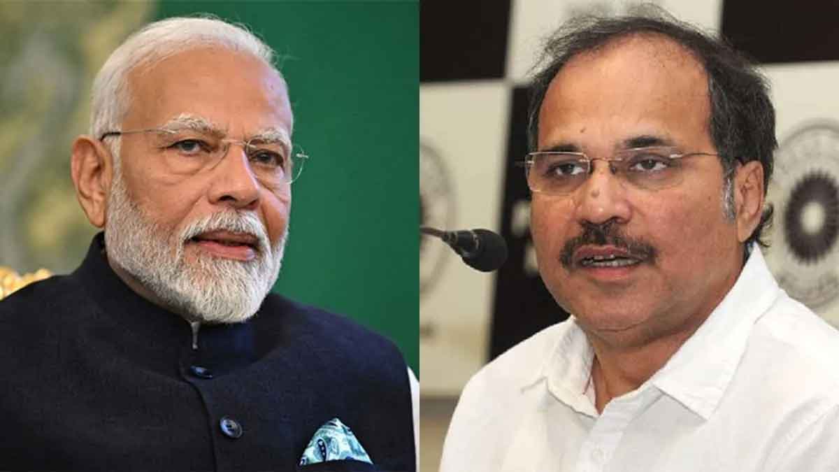 अधीर रंजन ने पीएम मोदी से मुलाकात की,  कहा, बांग्ला बोलना बांग्लादेशी होना नहीं है, उन पर  हो रहे हमलों का मुद्दा उठाया