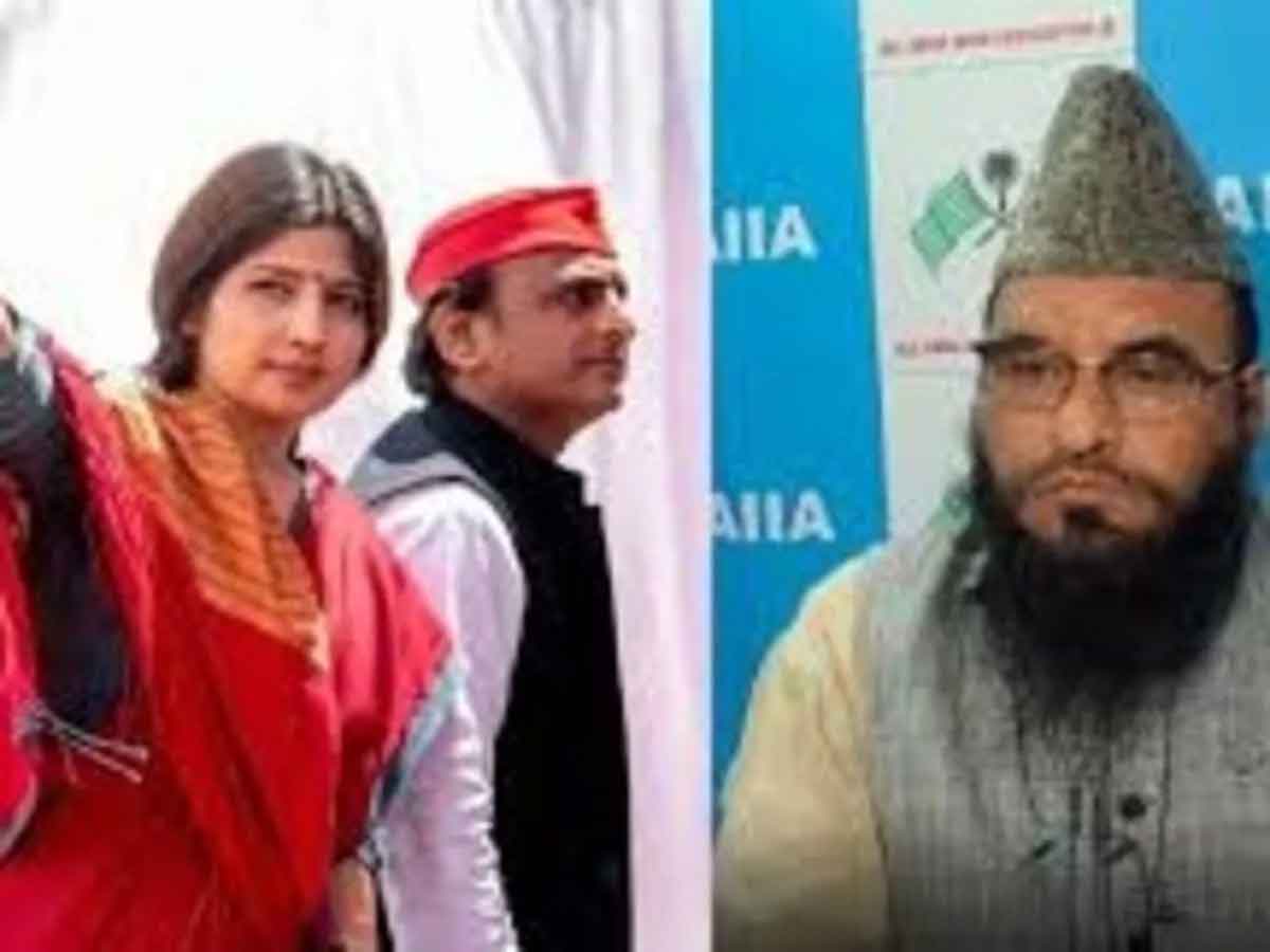 डिंपल यादव अभद्र  टिप्पणी मामला, मौलाना साजिद रशीदी को सपा नेताओं ने पीटा,  बोले अखिलेश, कोई हिंसा न करे