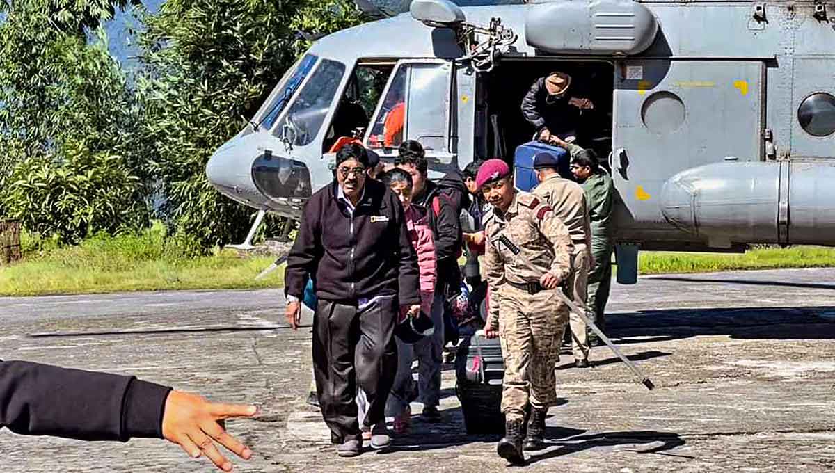 वायु सेना ने सिक्किम में बचाव और राहत अभियान शुरू किया, असम में 5.35 लाख से लोग बाढ़ से प्रभावित