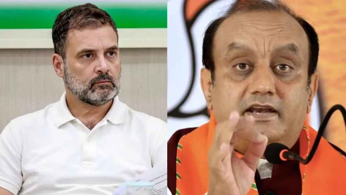 ऑपरेशन सिंदूर :  भाजपा  ने  राहुल गांधी  के  नरेंदर सरेंडर  वाले बयान को सेना का अपमान करार दिया