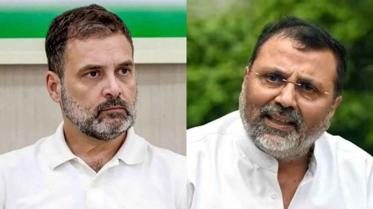 निशिकांत दुबे ने  नरेंदर सरेंडर वाले बयान पर पंडित नेहरू का पत्र पोस्ट किया,  कहा, सरेंडर जानते हो राहुल बाबा...