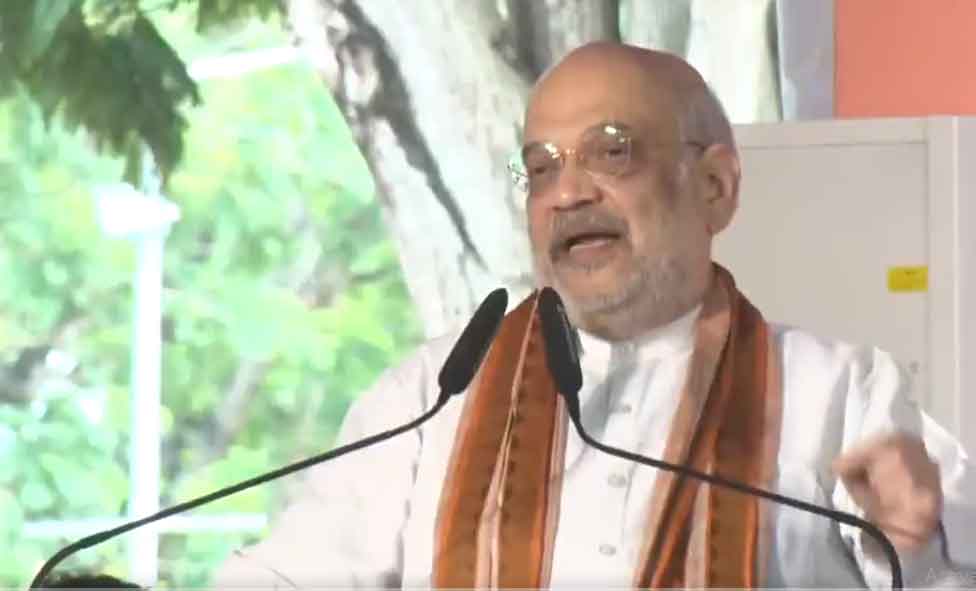 अमित शाह ने एनडीए में बाजीराव पेशवा प्रथम की प्रतिमा का अनावरण किया