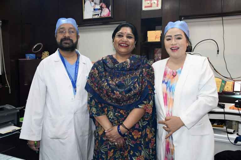 डॉ कश्यप दंपती ने कॉर्निया प्रत्यारोपण कर आंखों की रोशनी लौटाई थी, याद कर भावुक हुई स्नेहलता