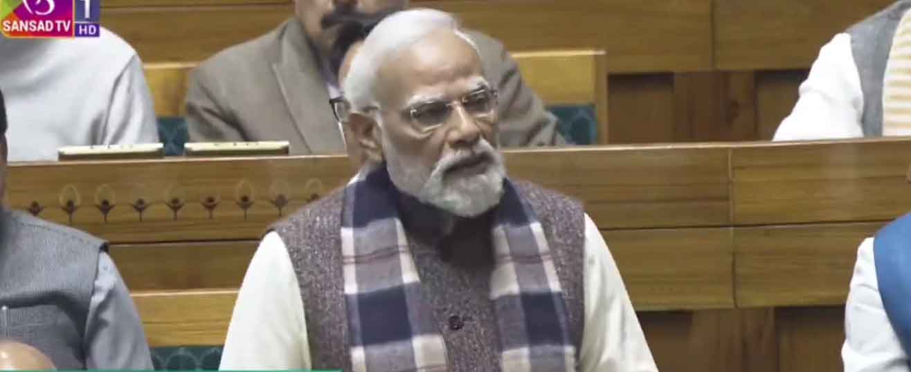 वंदे मातरम् : पीएम मोदी ने कहा, इतिहास गवाह है,कांग्रेस ने मुस्लिम लीग के सामने घुटने टेक दिये