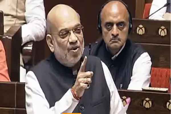 अमित शाह ने कहा, वंदे मातरम् का विरोध कांग्रेस नेतृत्व के खून में है, चर्चा को बंगाल चुनाव से जोड़ कर देखना गलत