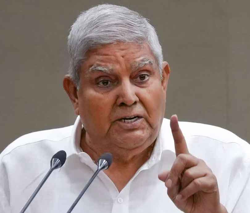 उपराष्ट्रपति पद के लिए वोटिंग जारी, कांग्रेस ने कहा, जगदीप धनखड़ अब तो कुछ बोलें