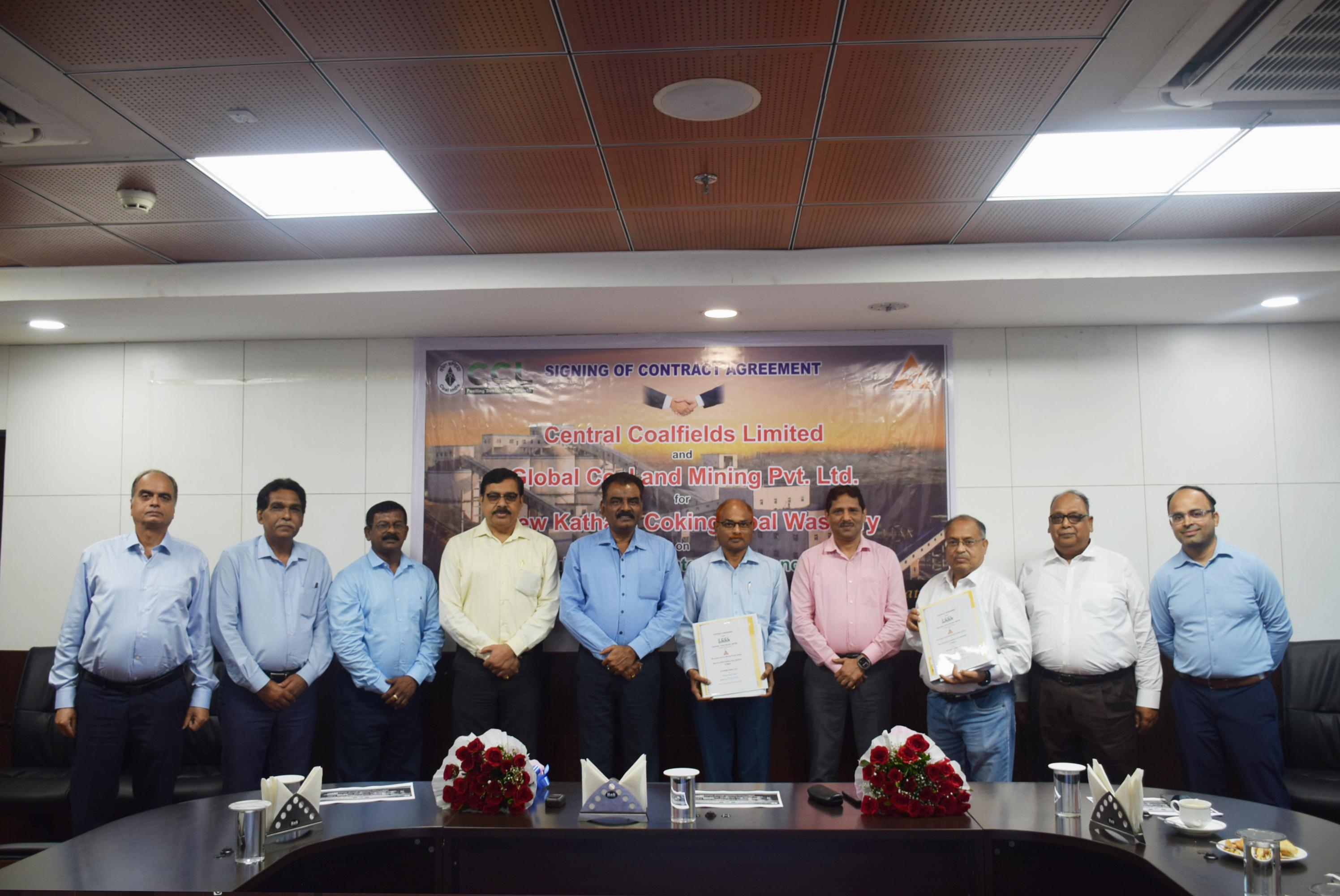 बोकारोः कथारा में 380 करोड़ की लागत से खुलेगी कोल वाशरी, CCL ने GCML से किया MOU