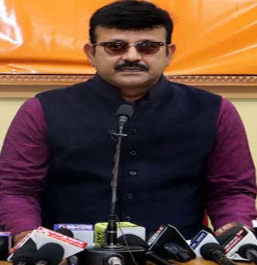 लातेहारः भाजपा के प्रदेश प्रवक्ता  शाहदेव नगड़ा पहुंचे, हाथी प्रभावितों से मिले