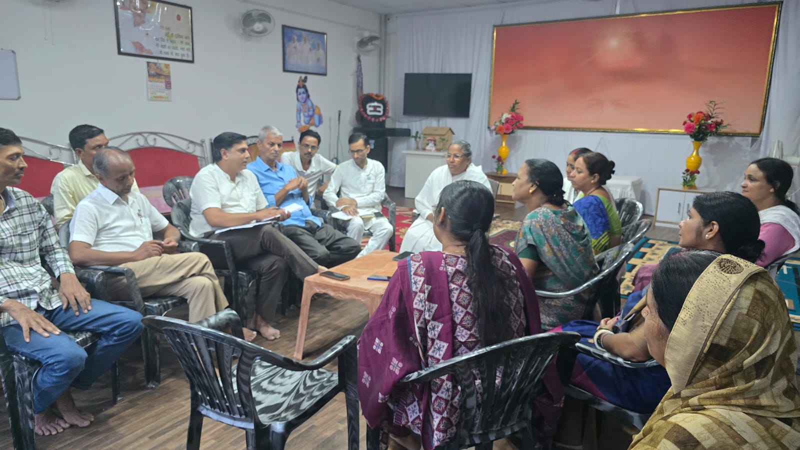 देवघरः दुर्गा पूजा पर ब्रह्माकुमारी सेवा केंद्र की चैतन्य दुर्गा झांकी होगी आकर्षण