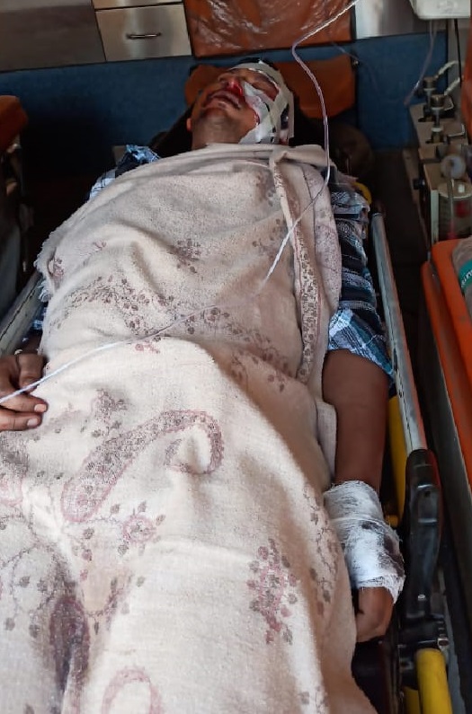 बहरागोड़ा: सड़क दुर्घटना में 5 लोग घायल, तीन बारीपदा रेफर