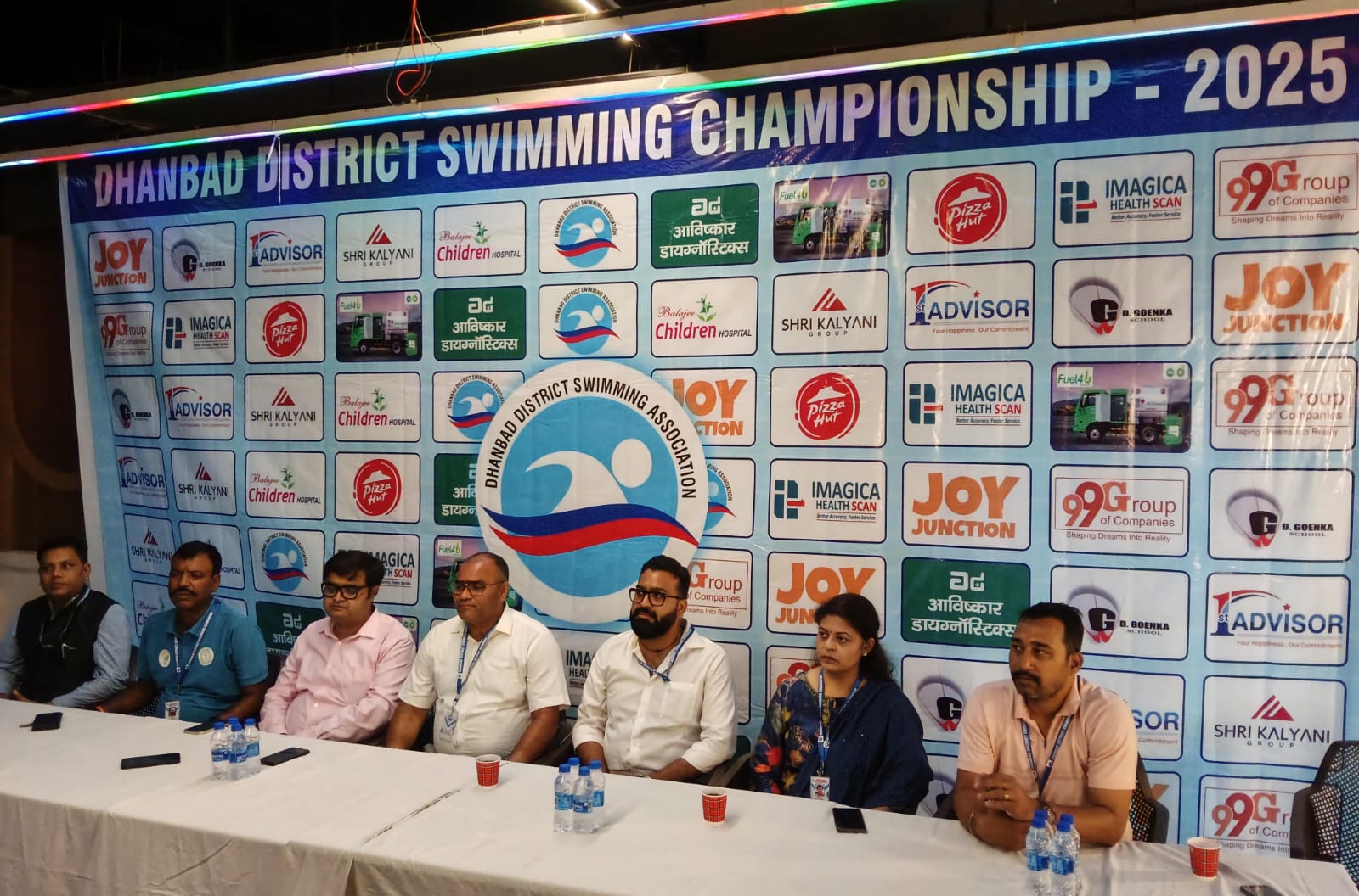 धनबाद जिला तैराकी चैंपियनशिप 13 व 14 जून को जीडी गोयनका  स्कूल में