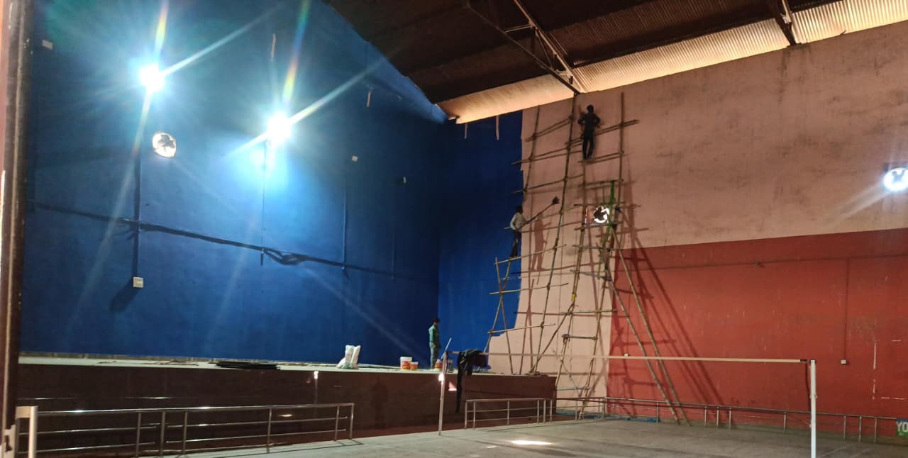 नियमों को ताक पर रख पलामू क्लब का जीर्णोधार कार्य जारी, नगर आयुक्त का आदेश बेअसर