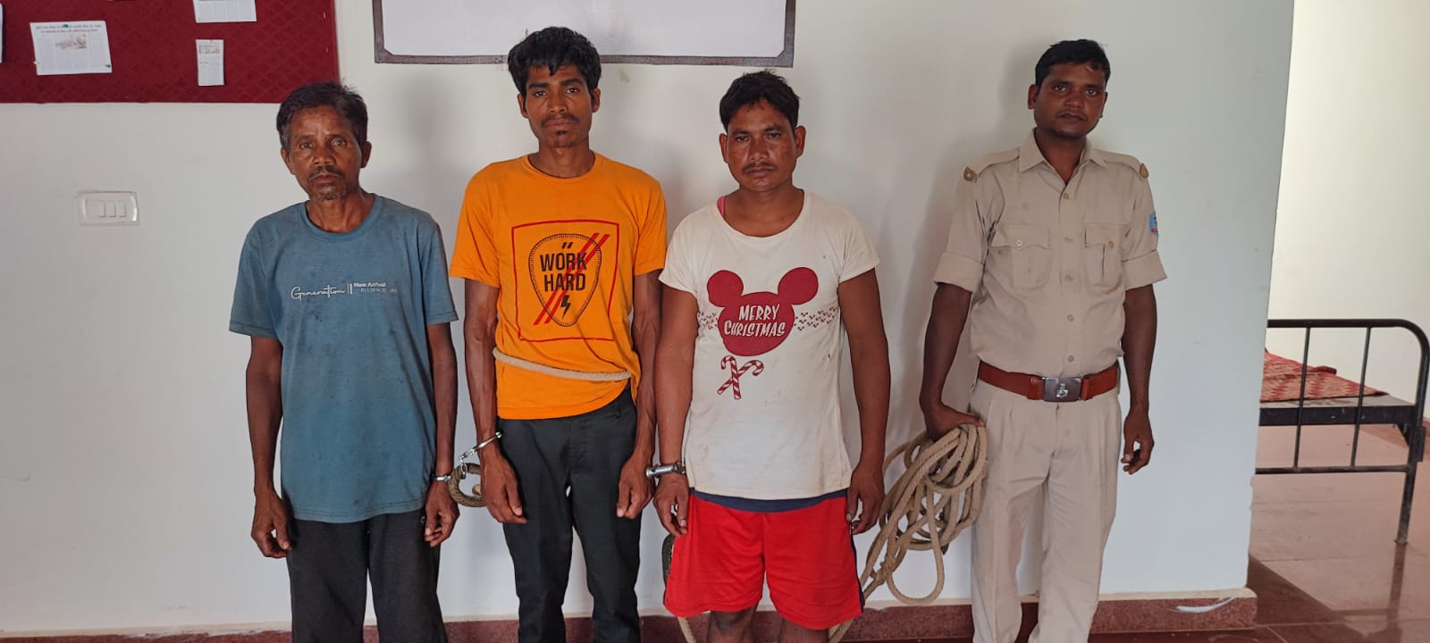 गुमलाः पारिवारिक विवाद में भाई की हत्या, तीन गिरफ्तार