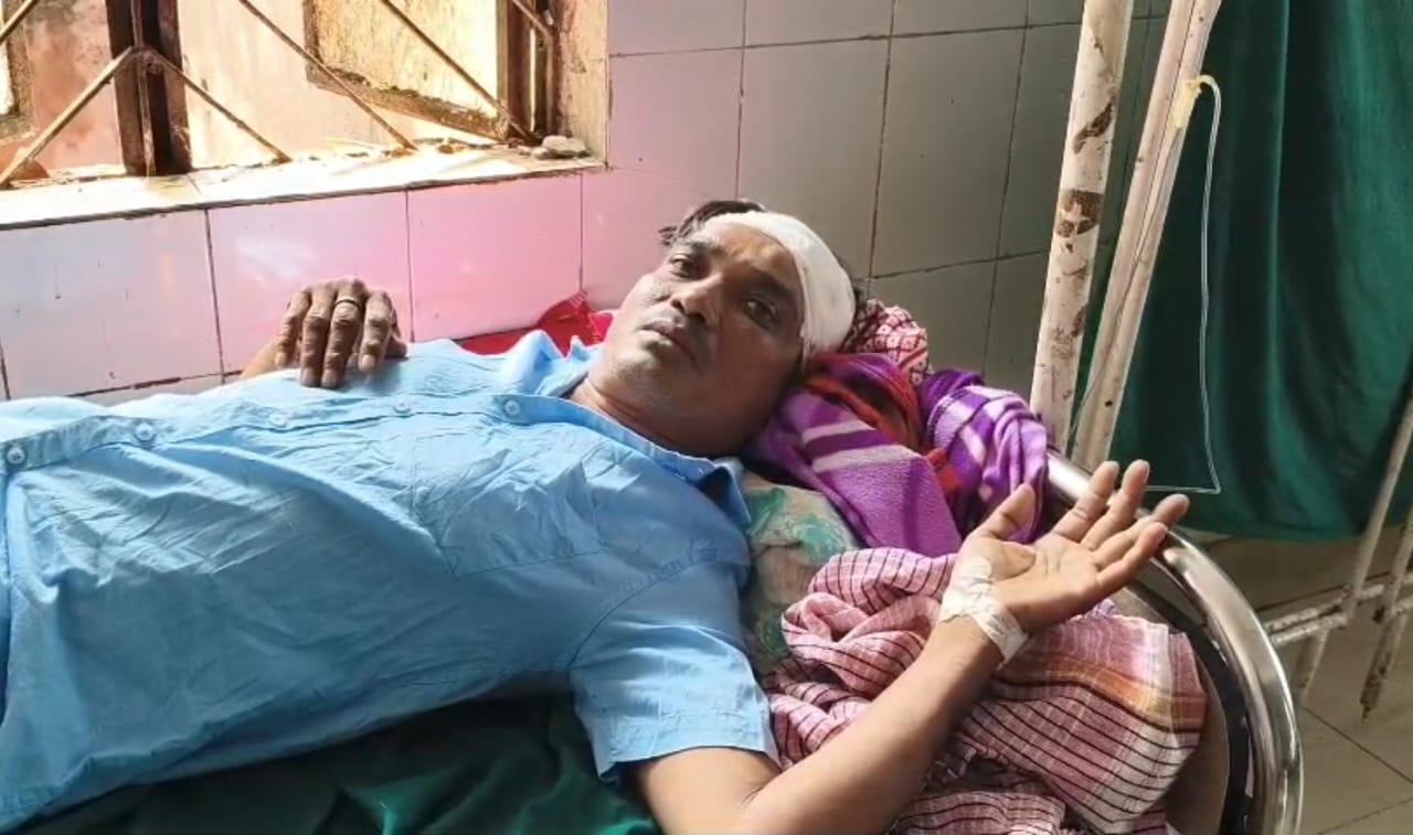 देवघरः नशेड़ी युवकों के हमले में व्यक्ति घायल