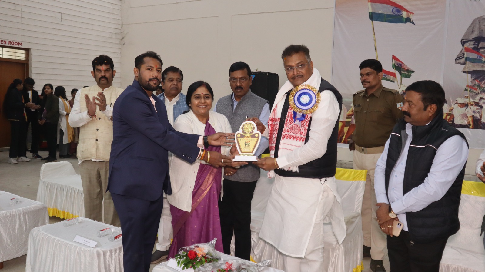 रामगढ़ः पटेल के 150वें जयंती वर्ष पर निकला यूनिटी मार्च, सांसद-विधायक हुए शामिल