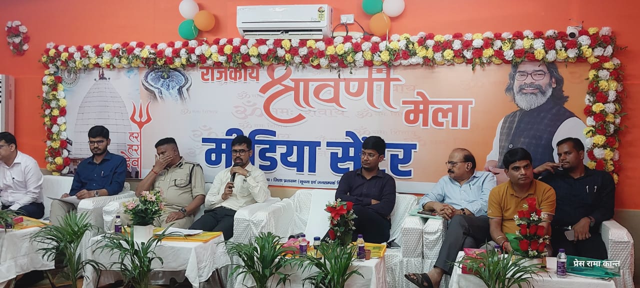 देवघरः बाबा मंदिर में सावन के 6 दिनों में 8.70 लाख भक्तों ने किया जलाभिषेक