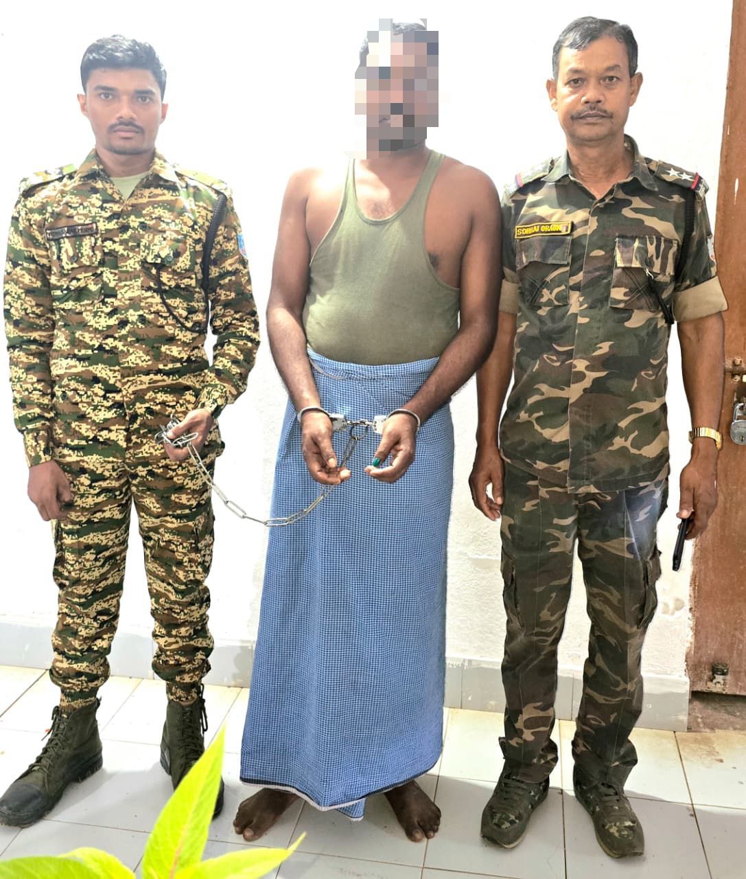 बहरागोड़ाः जब्त डोडा मामले में फरार अभियुक्त गिरफ्तार, जेल भेजा गया