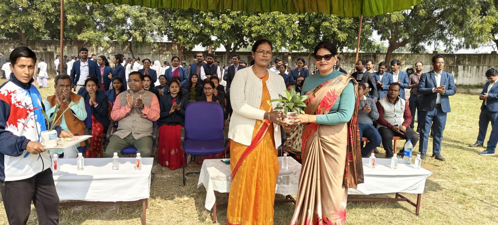 रामगढ़ः राधा गोविंद विश्वविद्यालय में वार्षिक खेलकूद का आयोजन