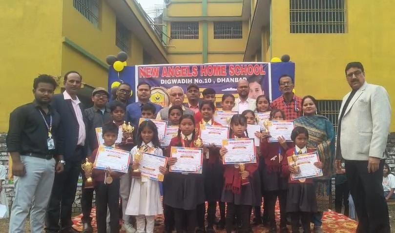 धनबादः धूमधाम से मना न्यू एंजल्स होम स्कूल का 20वां स्थापना दिवस