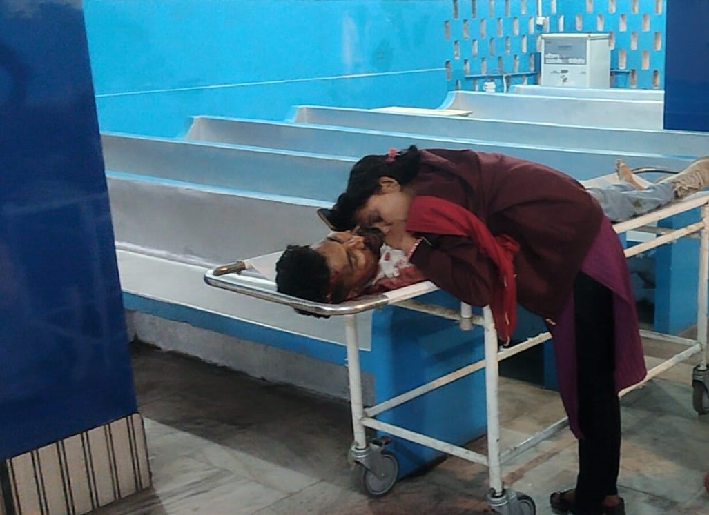 गिरिडीहः खंडोली मोड़ के पास सड़क हादसे में बाइक सवार युवक की मौत