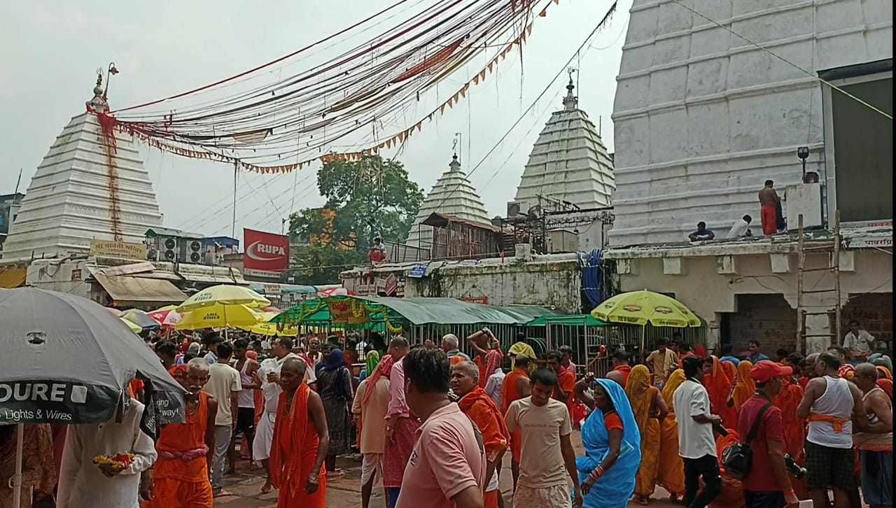 देवघरः बाबाधाम के काली, संध्या व पार्वती मंदिर में नवरात्र में तांत्रिक विधि से होती है गुप्त पूजा