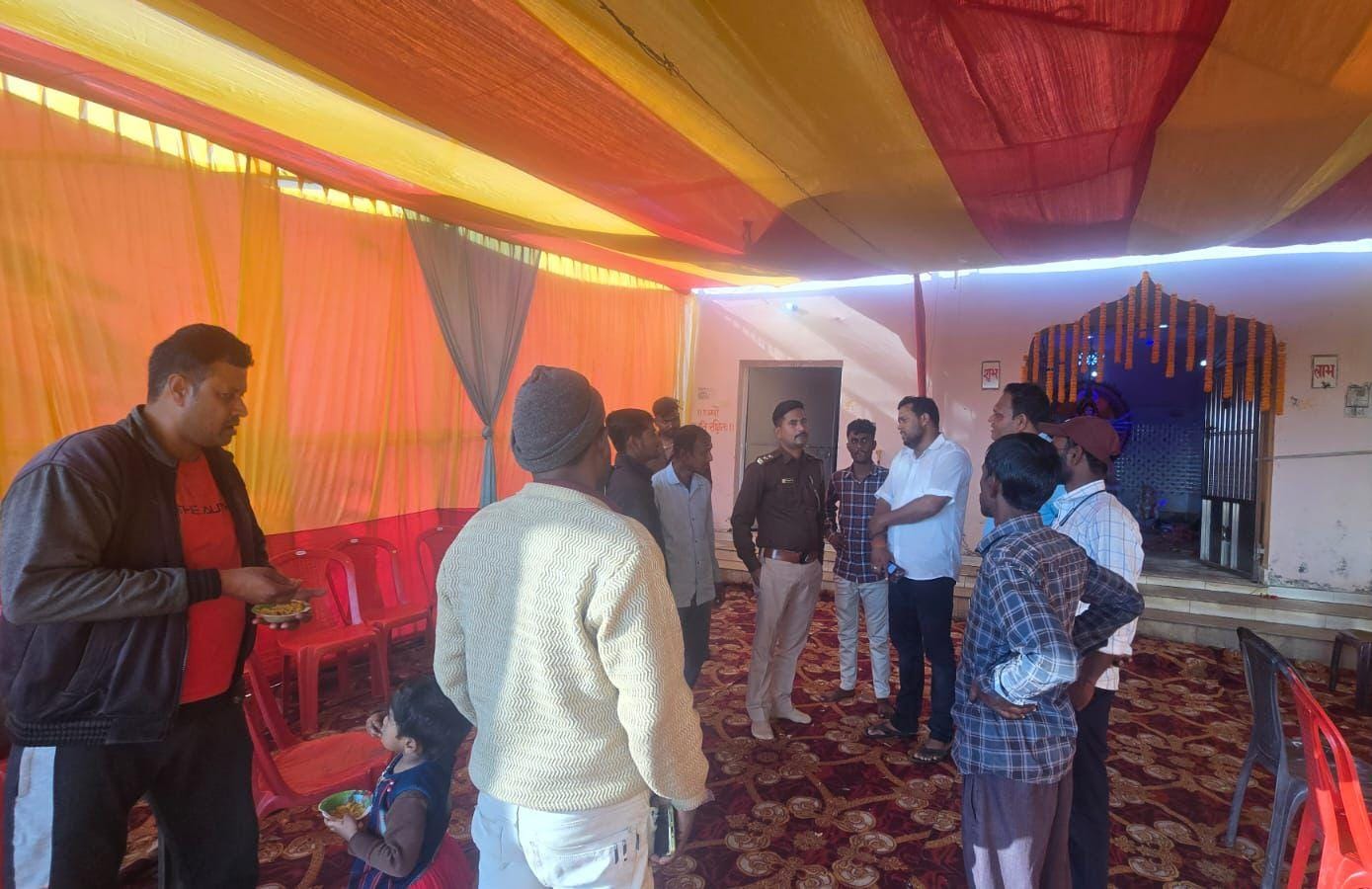 धनबादः सरस्वती पूजा पर पुलिस अलर्ट मोड में