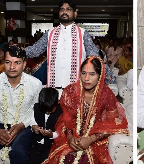 पलामूः अंतरराष्ट्रीय विधवा दिवस पर पवन-पूजा की शादी बनी मिसाल