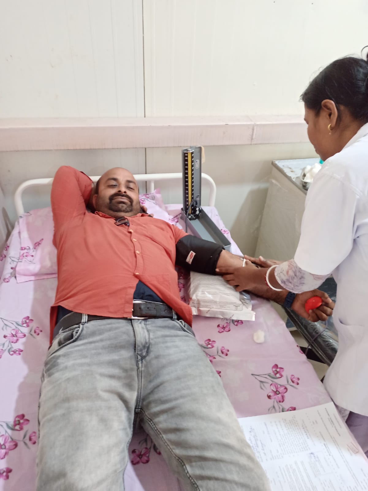 बहरागोड़ा में लगा रक्तदान शिविर, 40 यूनिट रक्त संग्रहित