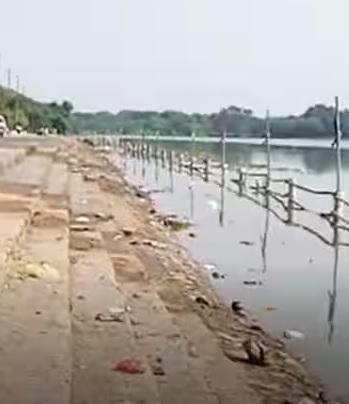 रांचीः हेसग में छठ घाट पर जगह के लिए पैसे की मांग, श्रद्धालुओं में आक्रोश