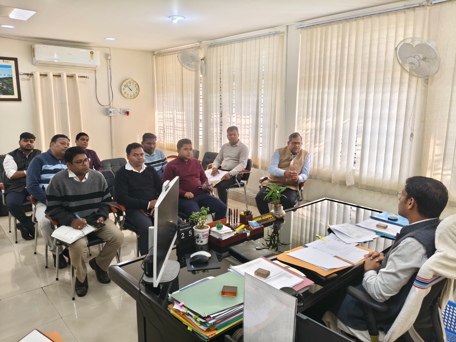 रामगढ़ः डीडीसी ने जिला गंगा समिति संग की बैठक, नए साल की तैयारी में जुटने का निर्देश