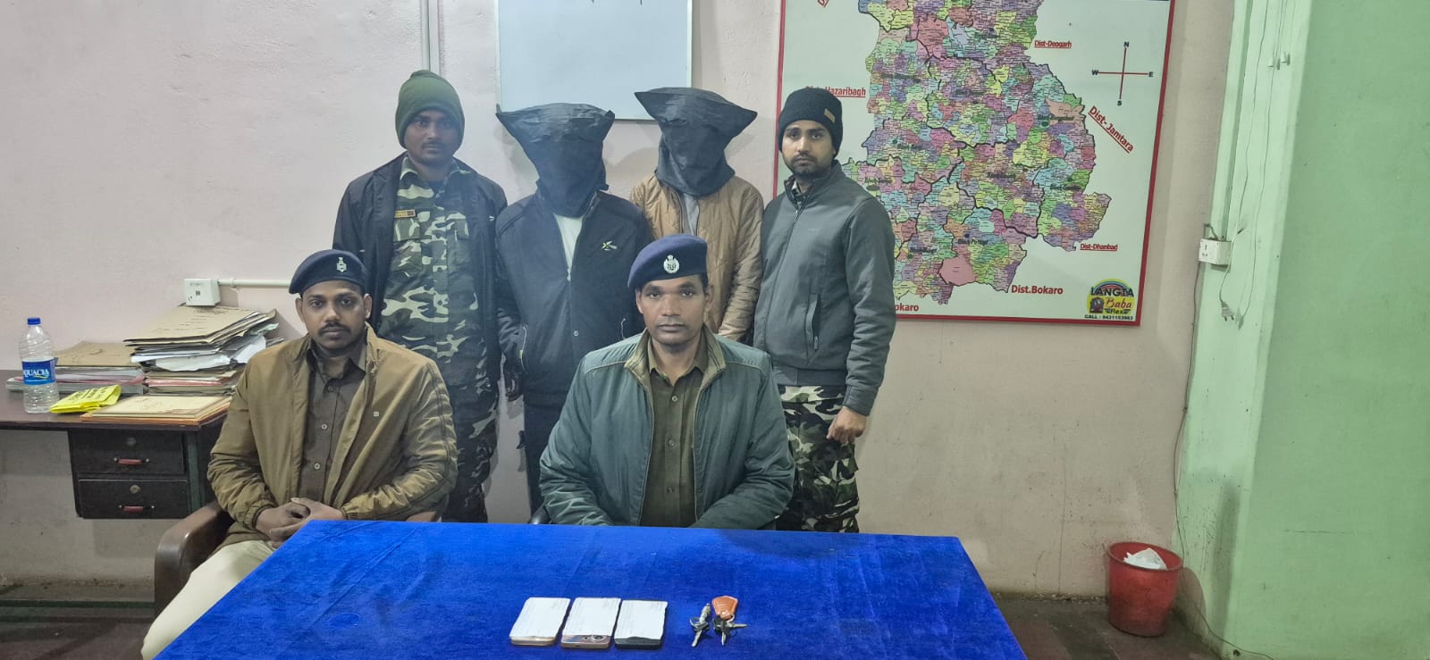 गिरिडीहः फर्जी MNGL नोटिस भेजकर ठगी करने वाले 2 साइबर अपराधी गिरफ्तार