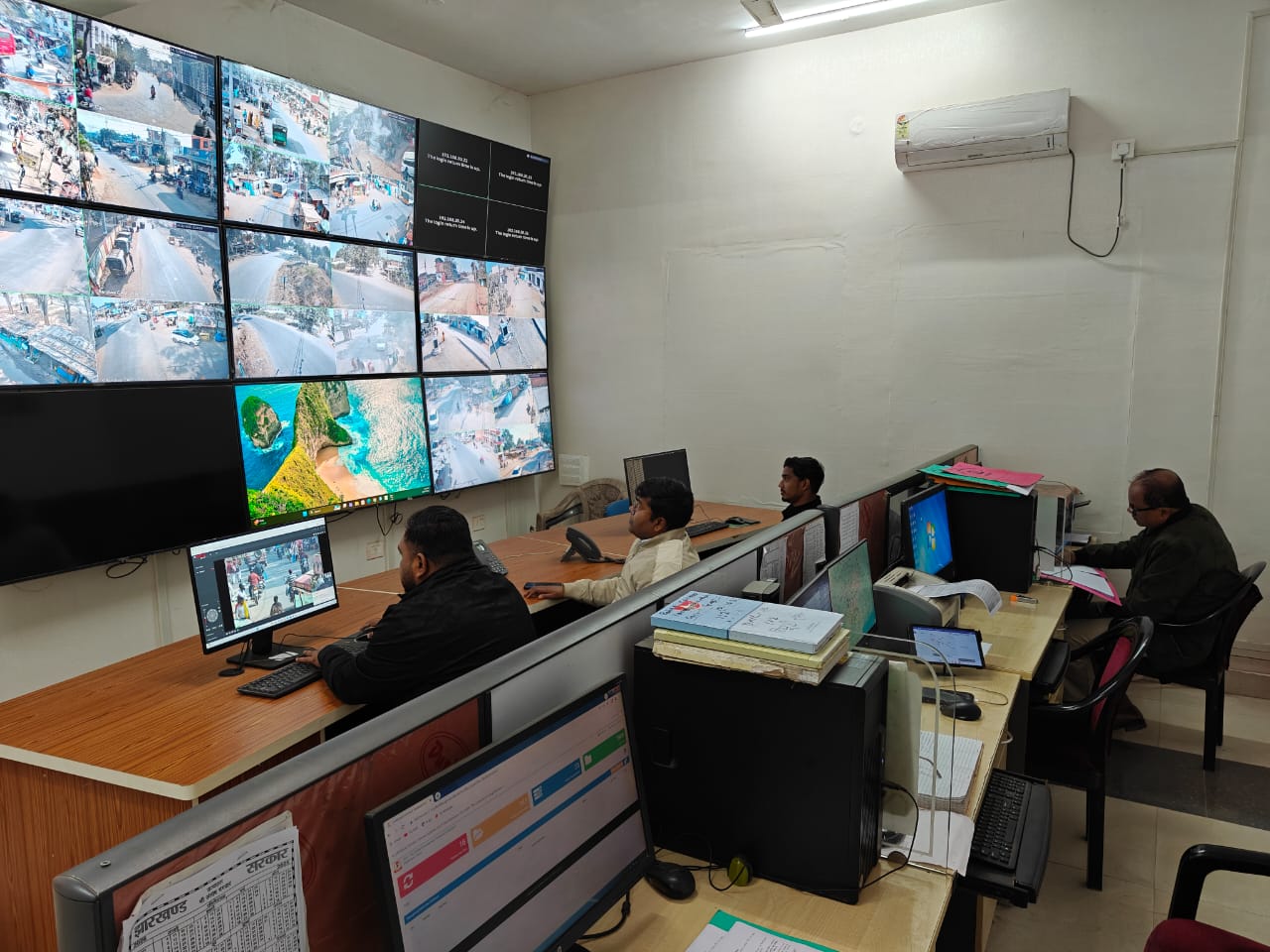 लातेहारः नये साल को लेकर प्रशासन अलर्ट, 67 वाहनों का कटा ई-चालान