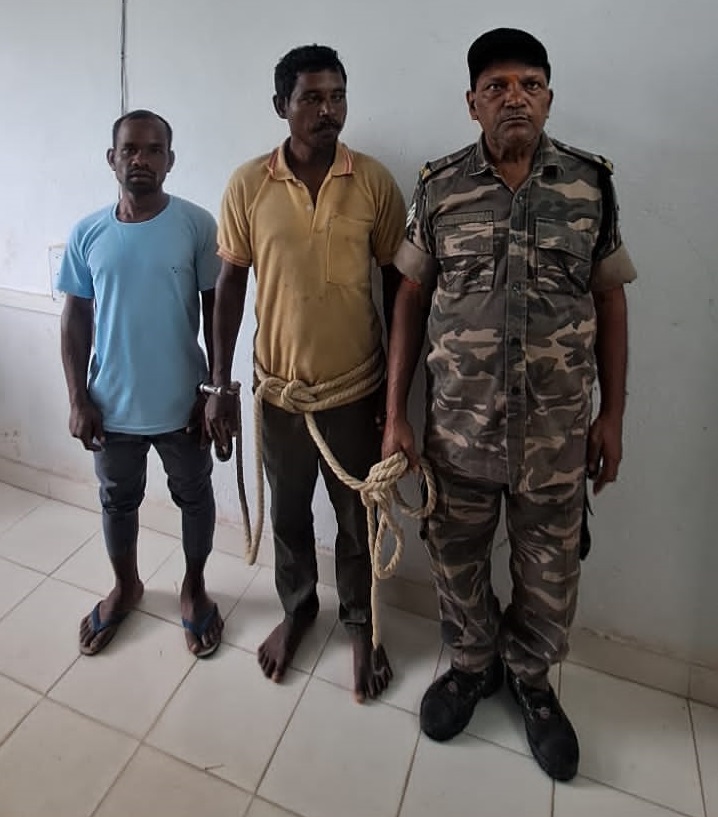 चाईबासाः हत्या मामले में 2 आरोपी गिरफ्तार, जेल भेजे गए