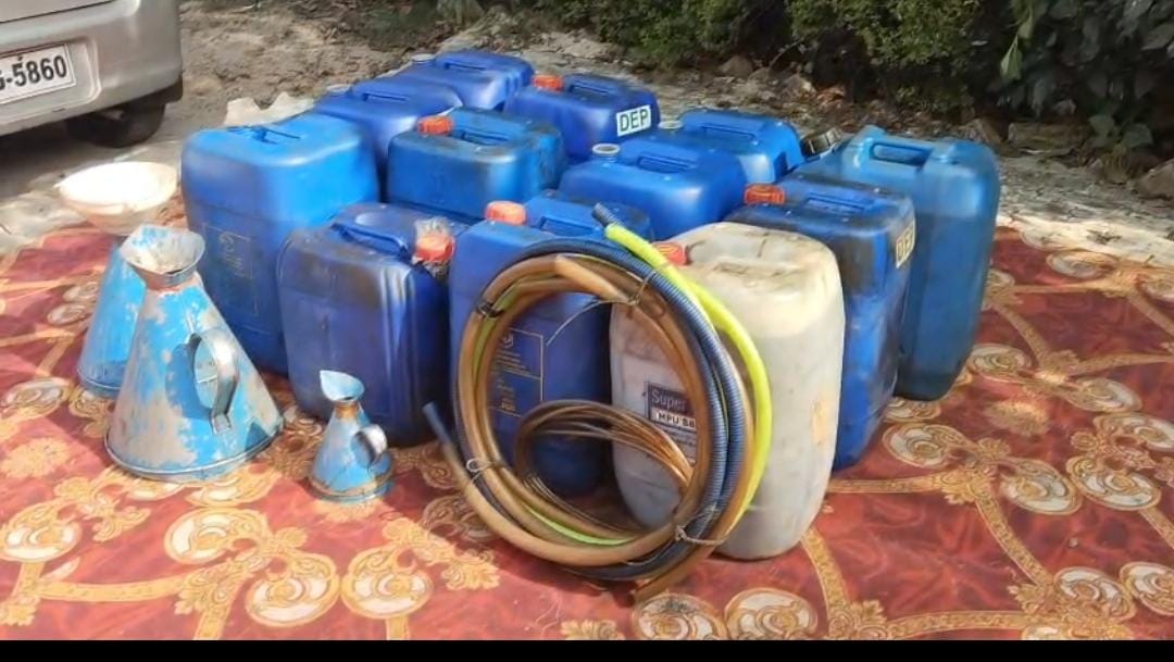 रामगढ़ः डिजल चोर गिरोह का भंडाफोड़, चार गिरफ्तार