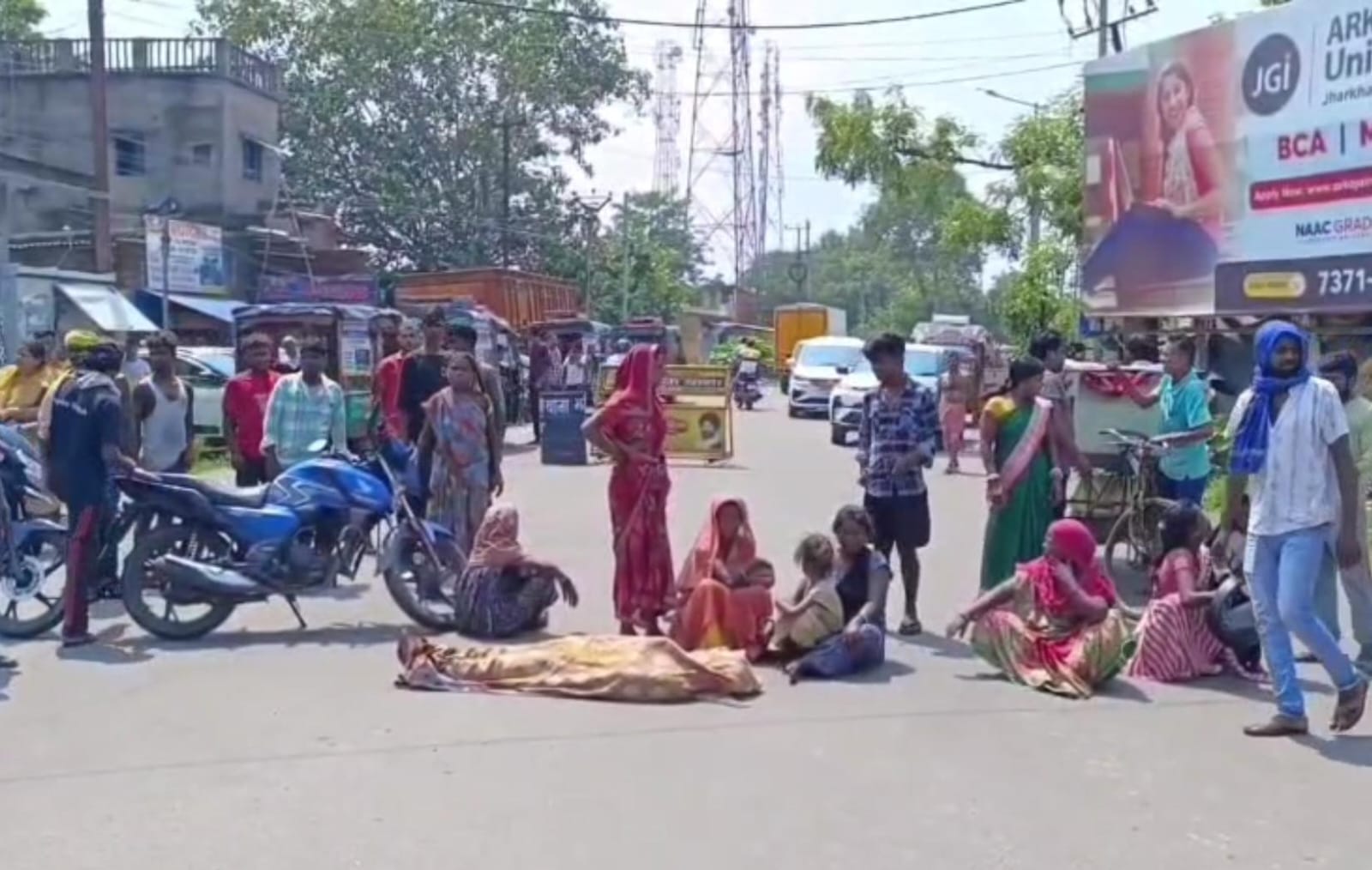 झरिया में काम के दौरान मजदूर की मौत, मकान मालकिन फरार