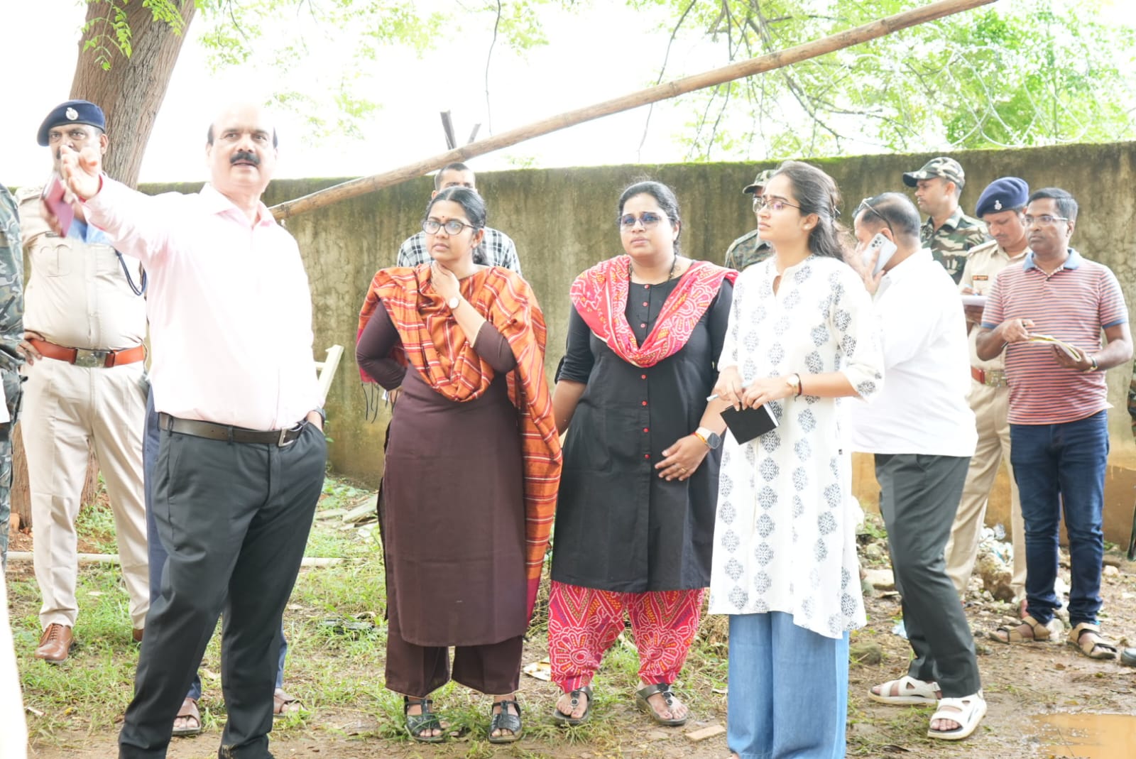 पलामूः NPU के दीक्षांत समारोह की तैयारियों का डीसी-एसपी ने लिया जायजा