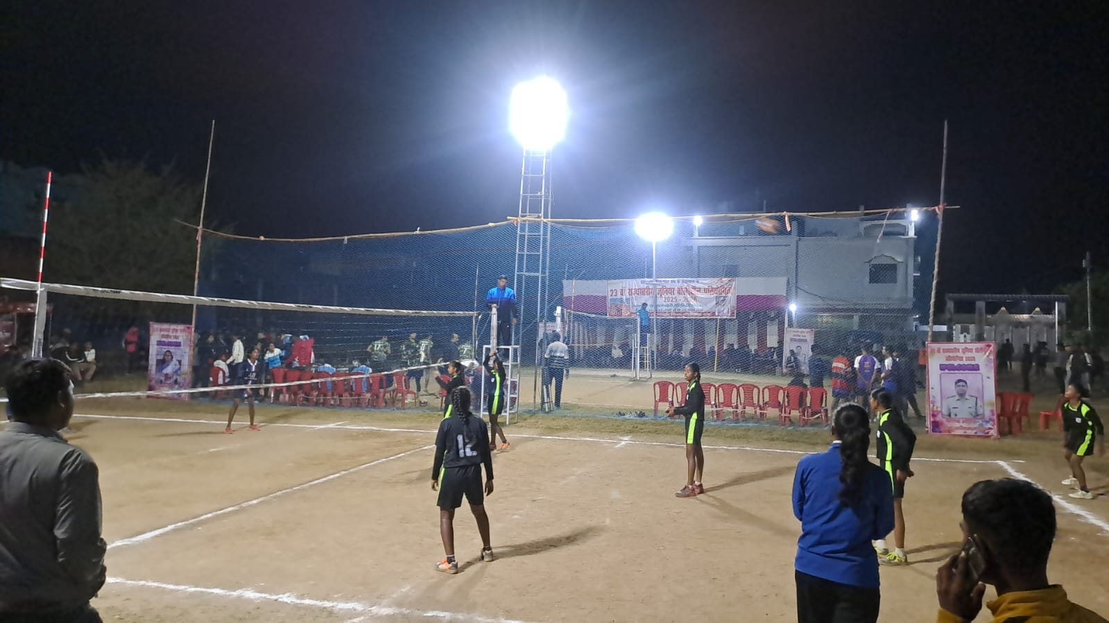 गोड्डा में राज्य जूनियर वॉलीबॉल प्रतियोगिता का भव्य आगाज, 30 टीमें रहीं भाग