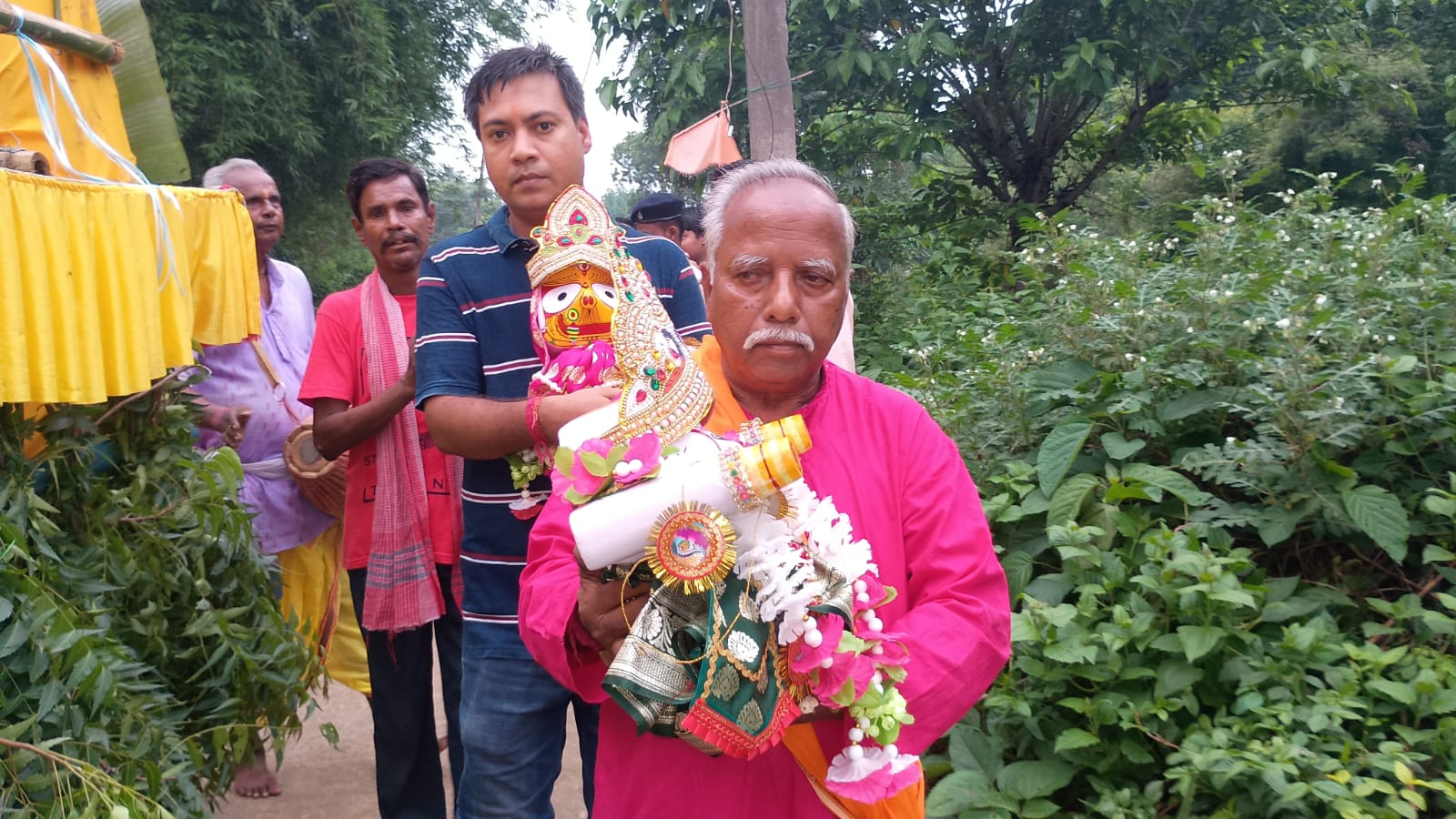 जमशेदपुरः मौसी बाड़ी से अपने धाम लौटे जगन्नाथ महाप्रभु