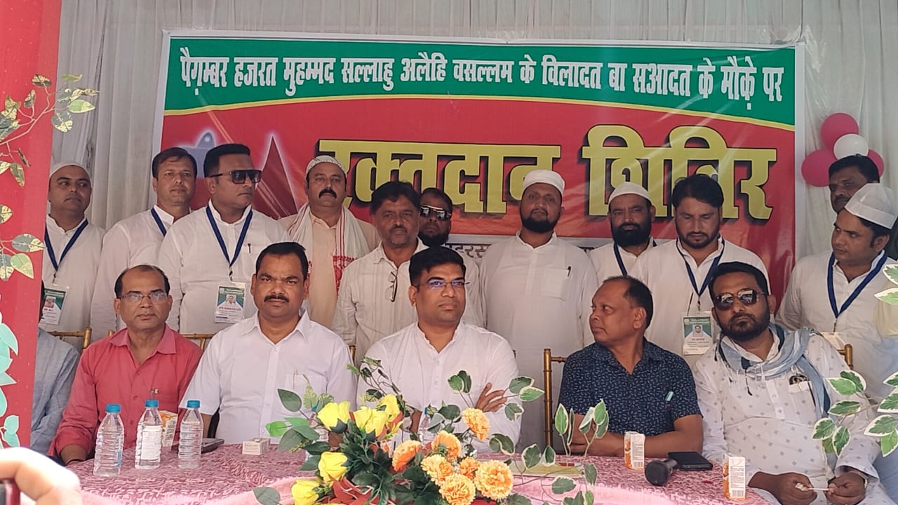 लातेहारः मुस्लिम यूथ कमेटी के शिविर में 141 यूनिट रक्ती संग्रह