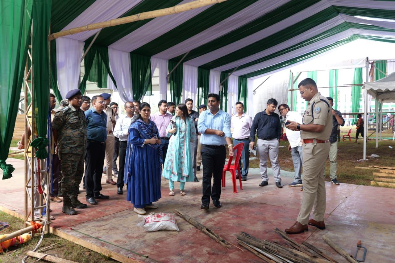 चाईबासाः गुवा में शहादत दिवस की तैयारी जोरों पर, मुख्यमंत्री शहीदों को देंगे श्रद्धांजलि